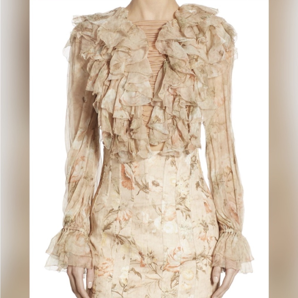 Zimmermann Runway Blouse AU2 - Picture 2 of 9
